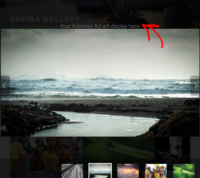 Adsense in Lightbox