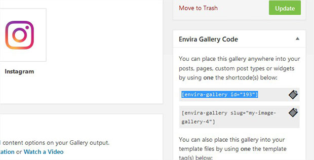 Copy Shortcode