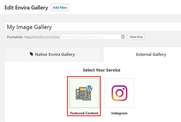 Featured Content Gallery