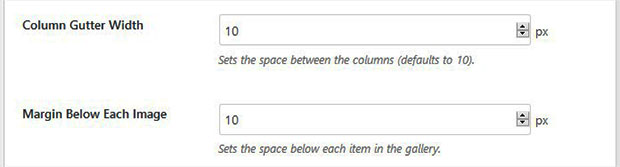 Column Width and Margin Between Images - Envira Gallery Column gutter width and margin between images - masonry WordPress gallery