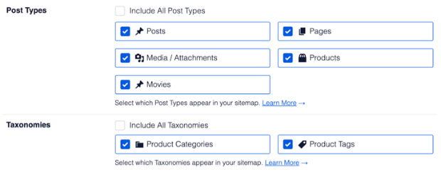 aioseo-sitemap-post-types-and-taxonomies 1 - Envira Gallery AIOSEO sitemap - post types and taxonomies