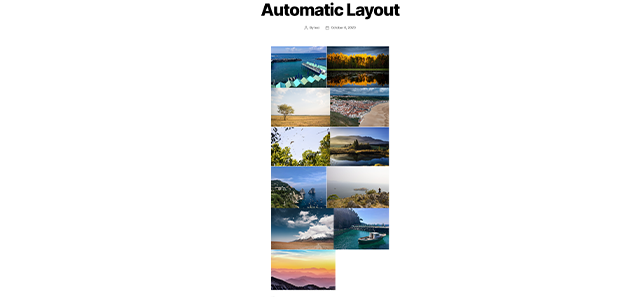 automatic-layout - Envira Gallery Envira Gallery Automatic gallery layout
