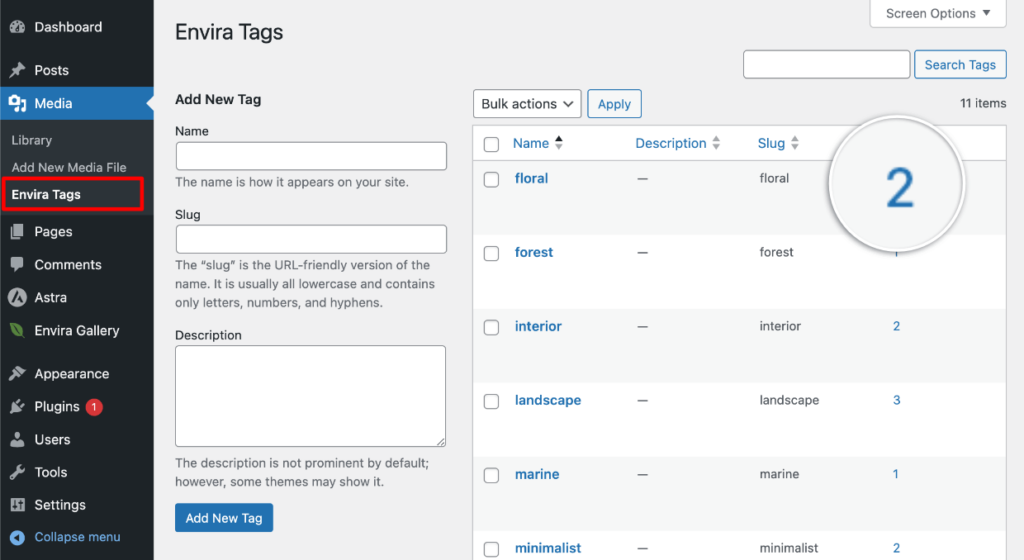 Envira tags - items - wordpress media library tags 1 1 - Envira Gallery Envira tags - items - wordpress media library tags