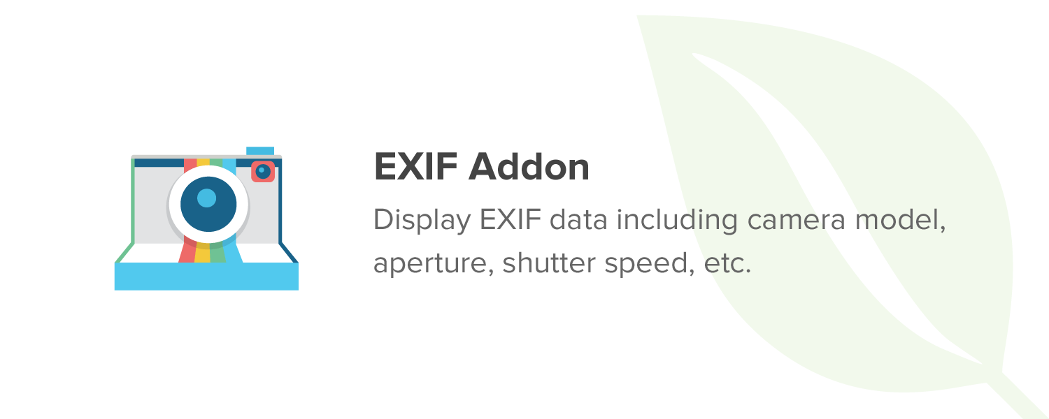 EXIF Addon