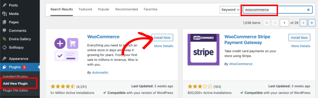 Install WooCommerce - Envira Gallery Install WooCommerce