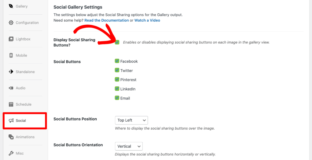gallery-settings-enable-social-share-buttons 1 1 - Envira Gallery Gallery settings - Enable social share buttons