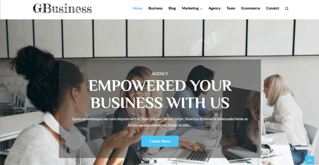 Great Business - Free WordPress theme 1 1 - Envira Gallery Great Business - Free WordPress theme