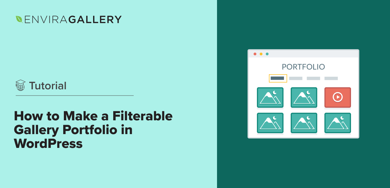 How to Make a Filterable Gallery Portfolio in WordPress
