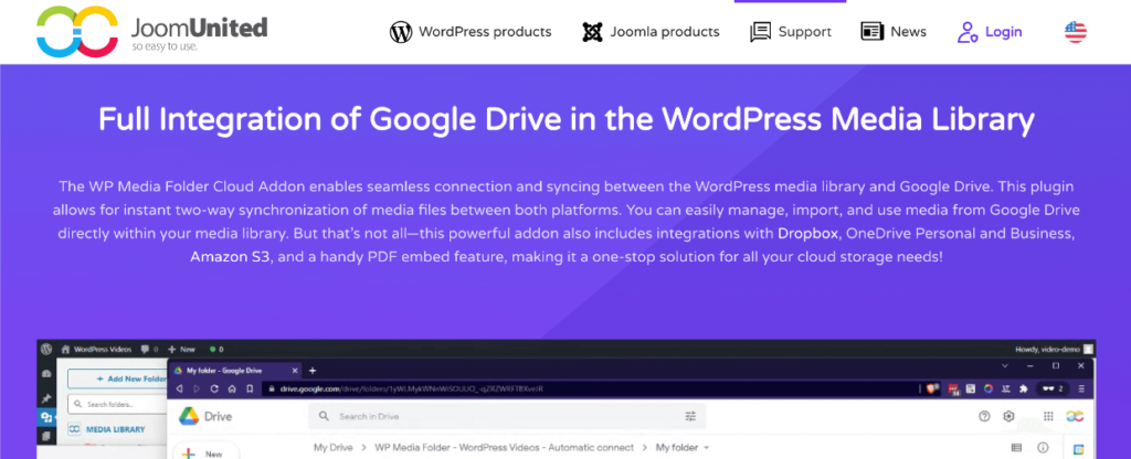 joomunited-wp-media-folder-google-drive 1 1 - Envira Gallery JoomUnited WP Media Folder Google Drive Integration