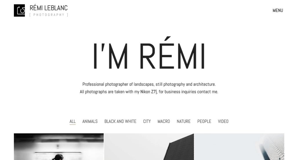Kalium - minimalist WordPress photography theme 1 1 1 - Envira Gallery Kalium - minimalist WordPress photography theme