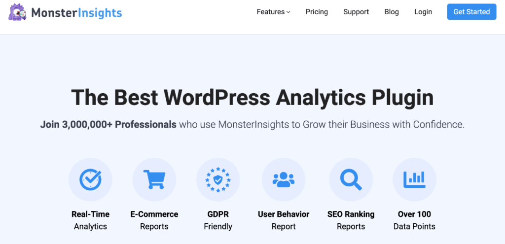 MonsterInsights Home 1 1 - Envira Gallery MonsterInsights Home - best google analytics plugin for WordPress