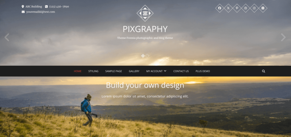Pixgraphy WordPress theme for photographers 1 1 - Envira Gallery Pixgraphy WordPress theme for photographers