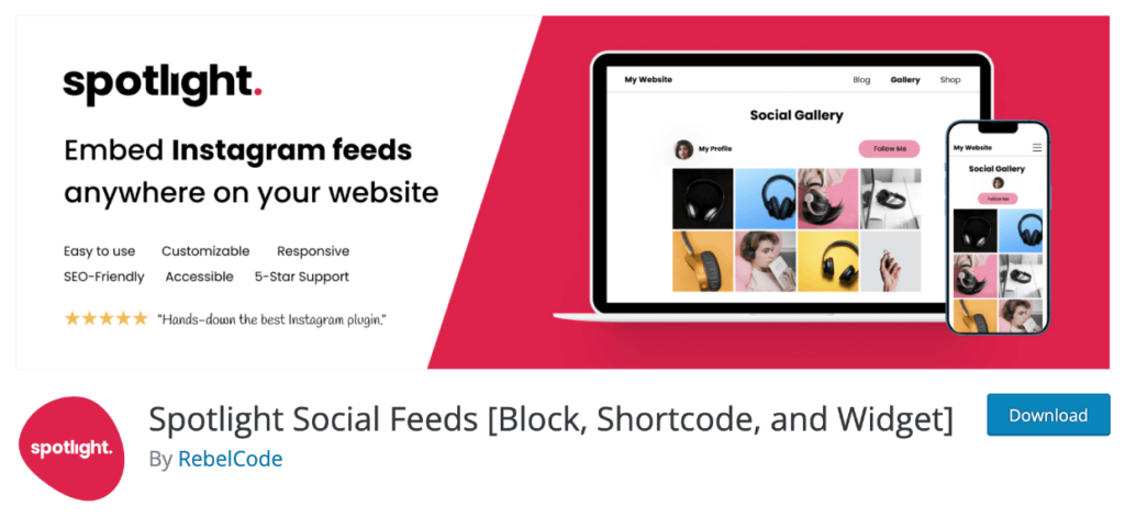 Spotlight Social Feeds 1 1 - Envira Gallery Spotlight Social Feeds