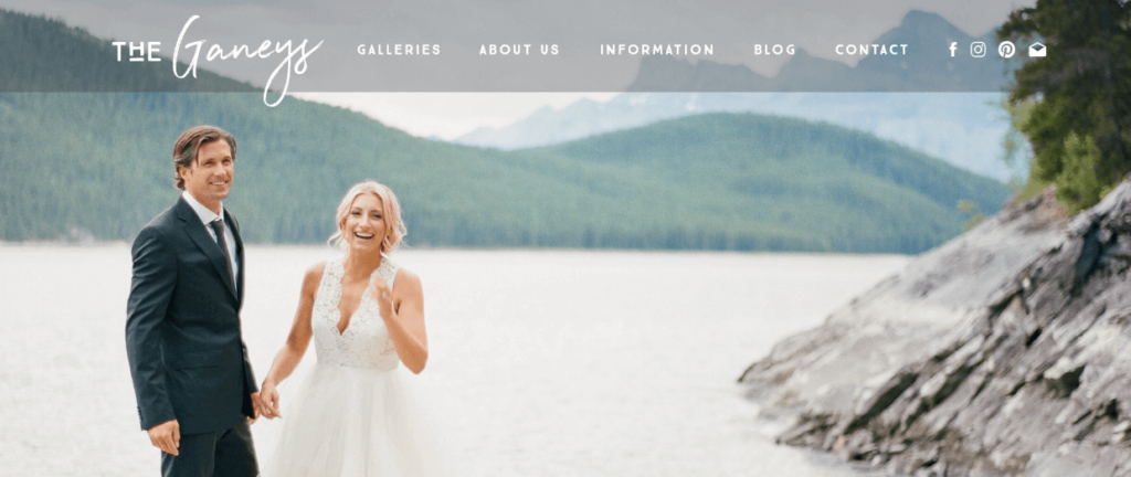 The Ganeys - script font example 1 1 - Envira Gallery The Ganeys - script font example
