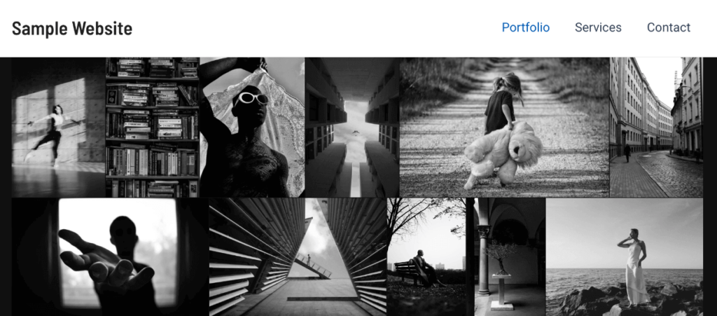 WordPress photography website - portfolio example 1 1 1 - Envira Gallery WordPress photography website - portfolio example